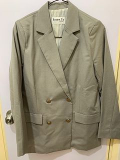 香港品牌 女士灰色西裝外套64243207869187110