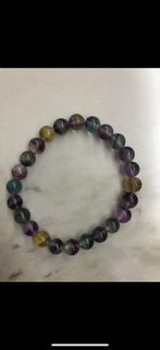 Fall Sale, New Crystal Bracelet Colorful Fluorite Approximately 7.2 mm, Selling for $19964241448773762110