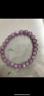 秋季大減價， 全新水晶手串 紫鋰輝 約7.2 mm， 售$25064241448780163110