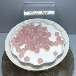 Clearance Item - Pink Crystal Small Beads No Hole Default with Flaws 9-10mm64236133101441110