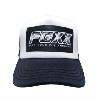 Brand New In Stock Authentic Fingercroxx KEEP YOUR FINGERCROXX Printed Patchwork Baseball Cap64243048498307110