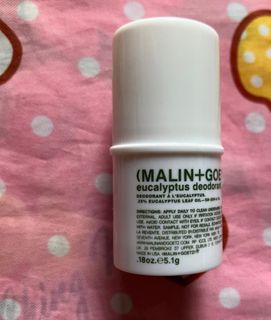 包本地平郵+ 泡泡紙 ~ MALIN+GOETZ  eucalyptus deodorant Natural Deodorant 爽身香體膏 5.1g | 止汗劑 無鋁止汗香體膏 去除汗味  MALIN+GOETZ #1 best-selling product 皇牌產品64235362149763110
