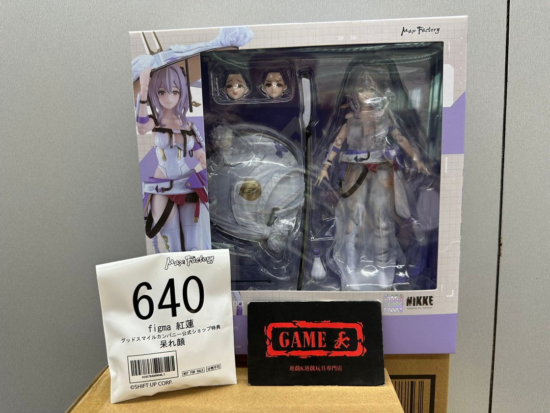 Max Factory figma 640 紅蓮　NIKKE 新品未開封 figma 紅蓮｜グッドスマイルカンパニー公式ショップ