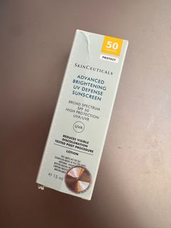 (全新 正貨 可包順豐) SkinCeuticals Advanced Brightening UV Defense Sunscreen (15ml) Skin Ceuticals 雙效淡斑防曬霜 SPF50 (15毫升)64237566051843110