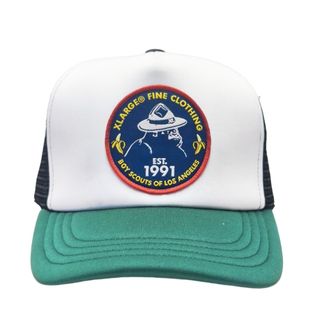 Brand New Authentic In Stock XLARER Baseball Cap with Classic Black, White, and Green Design, Fashionable Logo on the Front, Curved Brim, Mesh Back for Better Breathability, Adjustable Snapback Closure for Comfortable and Natural Fit, Made of High-Quality Polyester Fabric, Soft to the Touch64242681872770110