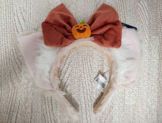 全新 香港迪士尼樂園 Disneyland Linabell 萬聖節 南瓜 頭箍64239926116225110