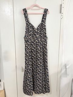 吊帶碎花連身裙 長裙 dress64235021330817110