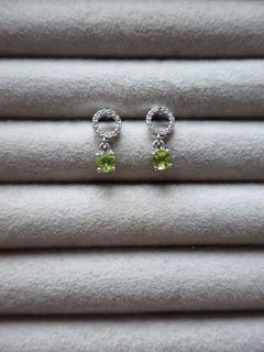 帶鑽小吊款
橄欖石
S925銀針
耳環64238734855682110