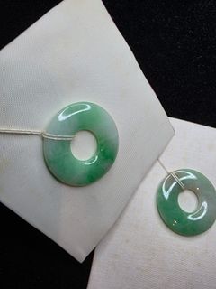 翡翠平安扣吊墜 緬甸A玉64237565187585110