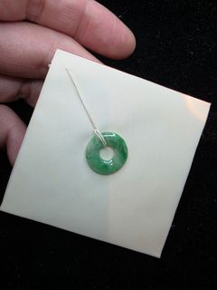 翡翠平安扣吊墜 緬甸A玉64237565068033110