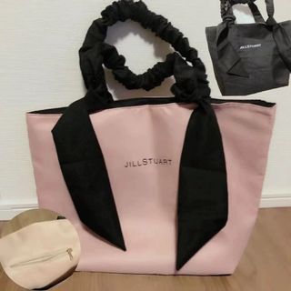 雙面 Black Pink - 日版Jill Stuart 荷葉手柄 手挽袋 tote bag64234489978113110