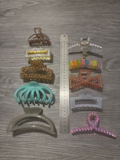大爪髮夾 Large Hair Claw Clips ($40 for 10pcs)64238890368898110