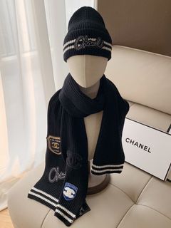 🌟品質保障🌟香奈兒貼圖 logo 圍巾64238735535745110