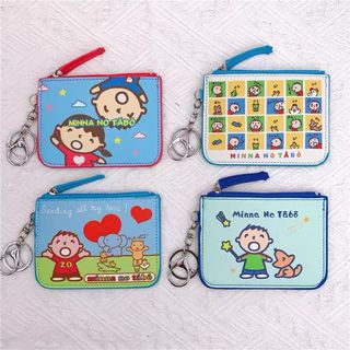 大口仔 Minna No Tabo 公仔 收納袋 實用袋 多用途袋 卡通 生日禮物 送禮 卡包64234667985283110