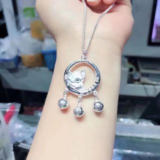 純銀小豬吊嘴 Silver necklace64234320163202110