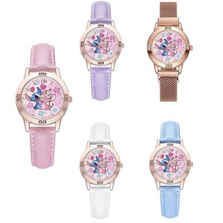 史迪仔 stitch watches 手錶 實用 angel 安琪 日用品 公仔 卡通 生日禮物 送禮 裝飾64235659613825110