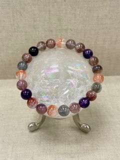 天然超級七水晶手串 Super Seven S7 手鍊64235807772801110