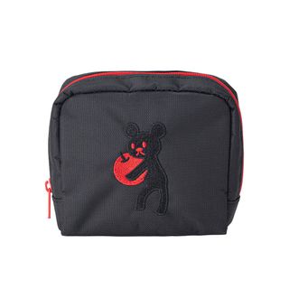 日本 The Bears' School 小熊傑琪 CHACKIE 黑色尼龍布 化妝袋64236132760834110