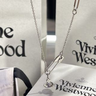 💯包順豐🚚  Vivienne Westwood 3D Orb 立體別針土星頸鏈 銀 玫瑰金 64244631121283110