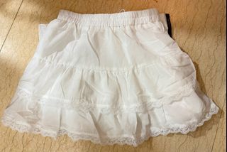 🇰🇷白色短裙 white skirt64243556058370110