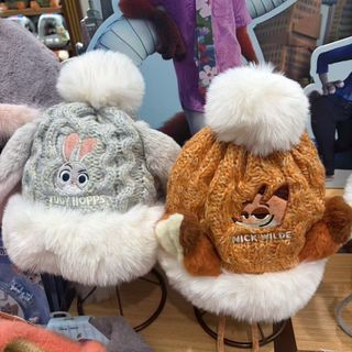 針織帽 zootopia 帽 保暖 優獸大都會 judy nick 家居 公仔 日用品 生日禮物 送禮 狐狸 🦊 兔仔 兔兔 🐰64237986062595110
