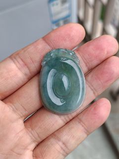 天然危地馬拉翡翠A貨福貝吊墜64234490296322110