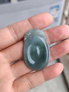 天然危地馬拉翡翠A貨福貝吊墜64234490249603110