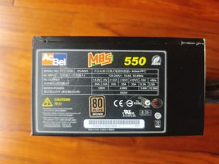 AcBel MBS 550W 電源供應器64234002777090110