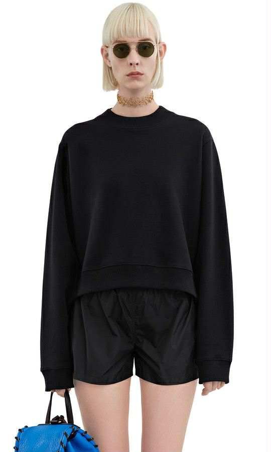 ACNE STUDIOS BIRD FL CROPPED PULLOVER (Category: Luxury Apparel) located in Balanga. Submitted by dig_gear (Listing ID 1399532192, Image 1). Description: ACNE STUDIOS BIRD FL CROPPED PULLOVER EXCELLENT CONDITION ACNE / TALON ZIP TIGHT RIBBINGS SIDE ZIP CREWNECK DIMENSIONS WIDTH - 22” LENGTH - 20.5” SHOULDER - 19” SLEEVE - 23.5” HEM - 17” PRICE: ₱3,420 AURALEE / SAINT LAURENT / COMME DES GARCONS.