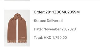 Acne Studios 棕色圍巾64234155024257110