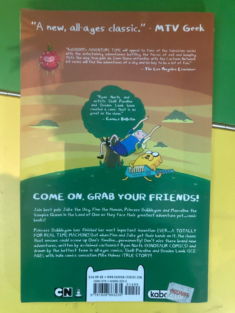 Adventure Time Book (Category: Comics & Manga) located in Quezon City. Submitted by jellyjo (Listing ID 1399634567, Image 2). Description: Adventure Time book volume2.