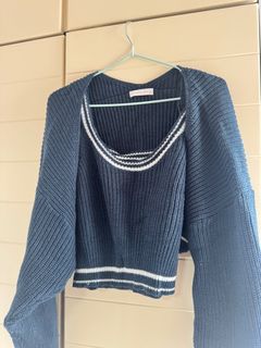 Airspace藍色針織毛衣64236131623681110