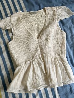 American Eagle 白色短袖上衣 XS64237117509250110