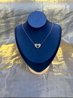 🌟Quality Assurance🌟APM Monaco Khaki Heart Adjustable Chain Necklace64238735225346110