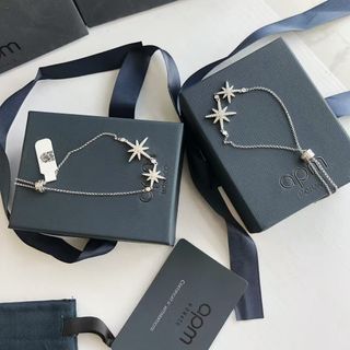 💎誠信賣家💎APM Monaco 六芒星銀手鍊64240106713346110