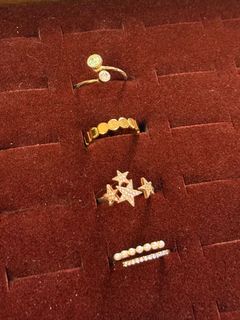 各式金色調戒指64237768851201110