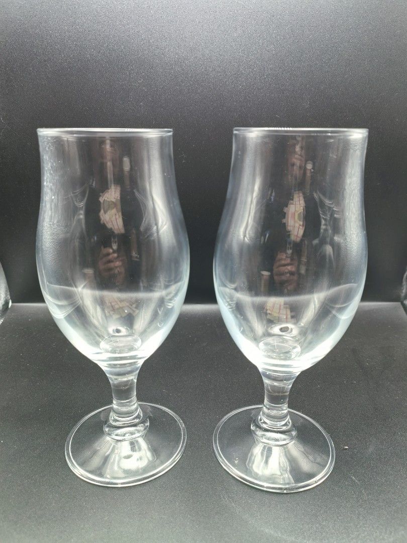Beer Glass - Tulip Shape - Pair (Category: Other Kitchenware & Tableware) located in Cebu City. Submitted by dudes_villanueva (Listing ID 1399460990, Image 1). Description: Beer Glass - Tulip Shape - Pair 📌In excellent condition Top Diameter: 2.5 in Height: 7.25 in.