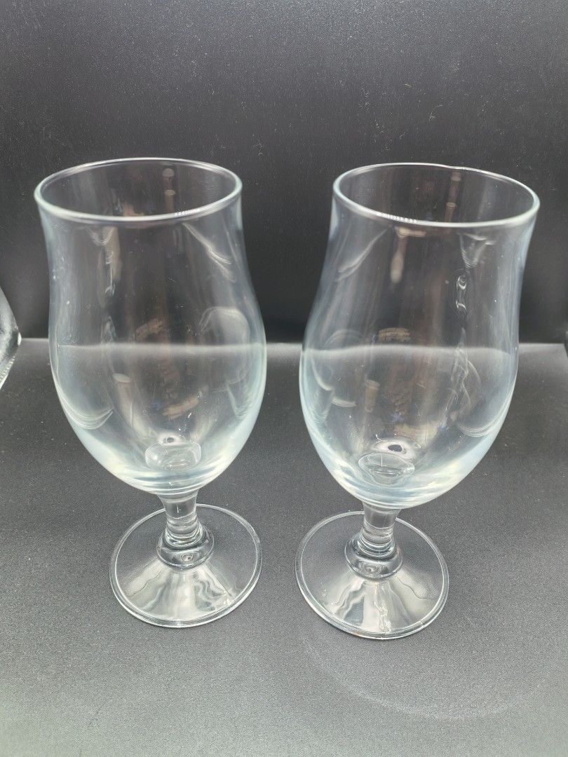 Beer Glass - Tulip Shape - Pair (Category: Other Kitchenware & Tableware) located in Cebu City. Submitted by dudes_villanueva (Listing ID 1399460990, Image 2). Description: Beer Glass - Tulip Shape - Pair 📌In excellent condition Top Diameter: 2.5 in Height: 7.25 in.