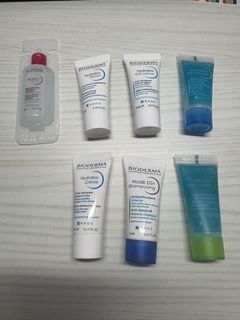 [正品] BIODERMA 旅行裝  眼唇卸妝  保濕日霜 晚霜 水份精華  潔膚啫喱 淨化頭皮洗髮乳  試用裝64241613509633110