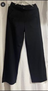 闊腳黑褲配口袋 XL64243935533186110