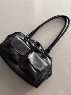 Black baguette bag For Sale Shoulder Bags Carousell Singapore