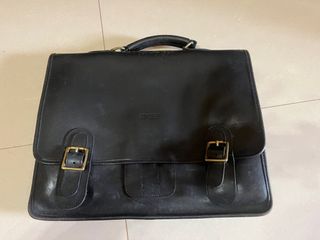 BREE 黑色真皮公事包64234489077634110