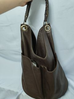 Brown Shoulder Bag with Braided Straps手袋y2k復古風百搭款64242491105923110