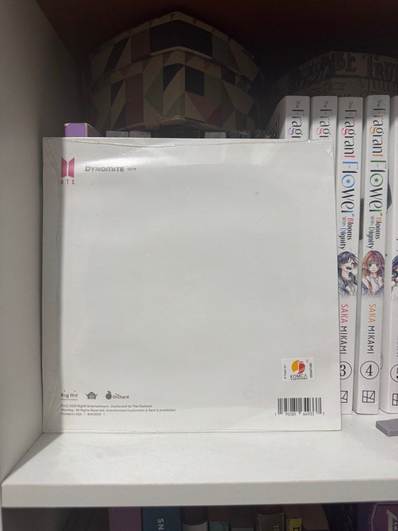 BTS Dynamite Cassette Tape (Sealed) (Category: CDs & DVDs) located in Cavite. Submitted by randomstuffsph (Listing ID 1399544163, Image 2). Description: BTS Dynamite Vinyl and Cassette tape Individual Price: Vinyl - 550 - SOLD Cassette - 400 Last price posted ‼️ RFS: Downsizing collection .