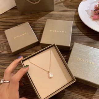 💎誠信賣家💎BVLGARI 寶格麗貝母頸鏈64238204225795110