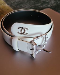 Idle C brand white belt #idle items, return shipping is not easy, please consider carefully before purchasing, no returns or exchanges64240106831363110