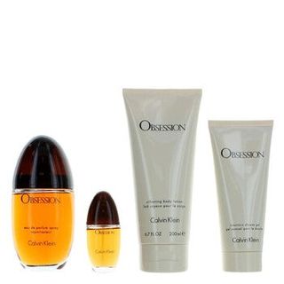 Calvin Klein Ladies Obsession 4pc Gift Set [Niche小眾沙龍香水] [全網最齊全] [Pre-Order外國預訂]64238206272001110