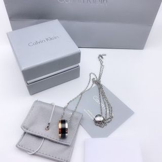 🌟Quality Assurance🌟CalvinKlein CK Three-color Necklace Couple Necklace64244114525058110