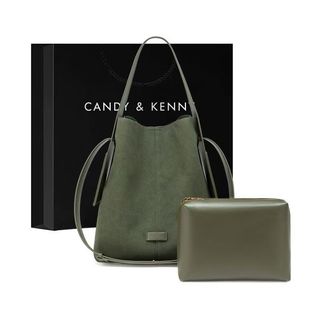 💎誠信賣家💎CANDY & KENNY 時尚大容量子母手提水桶包女2025新款百搭單肩斜挎包64235361410177110