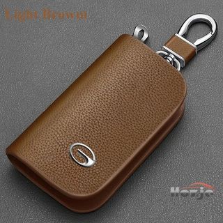 Car Leather Key Case Zipper Key Cover for GAC GS8 GA8 GS4 GS3 S7 EMZOOM GA3S Remote Control Protective Bag Gift 202564237767515137110